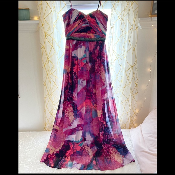 BCBG Dresses & Skirts - Watercolor Gown